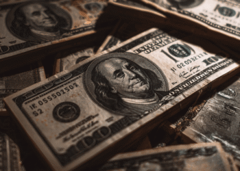 Picture of $100 dollar bills to question how do bingo halls make money?