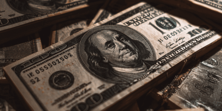 Picture of $100 dollar bills to question how do bingo halls make money?